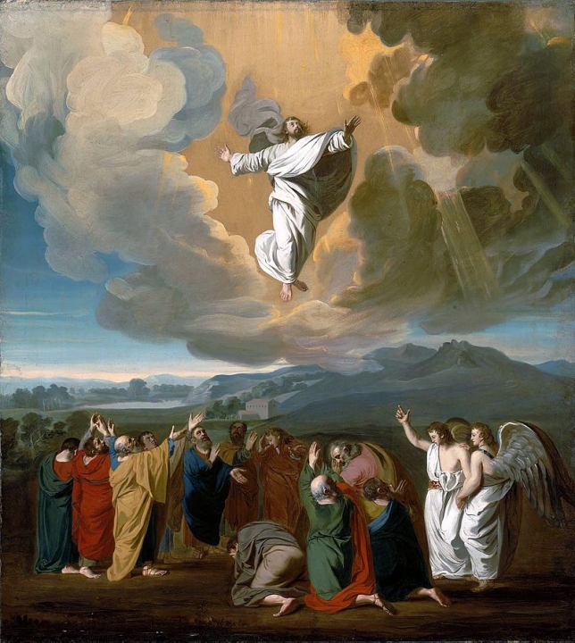 Hemelvaart van Jezus (geschilderd in 1775)