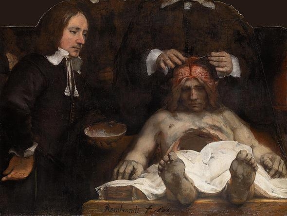 Anatomische les van dr. Jan Deijman 1656 Rembrandt