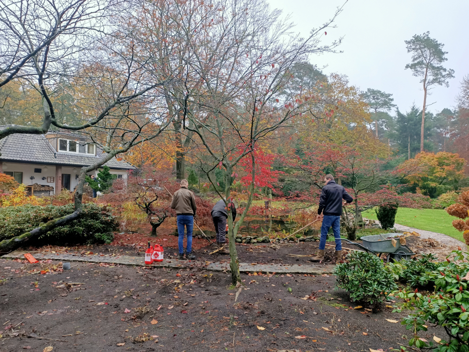 Onderhouden siertuin