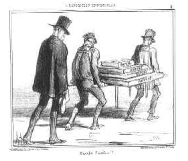 Daumier: spotprent