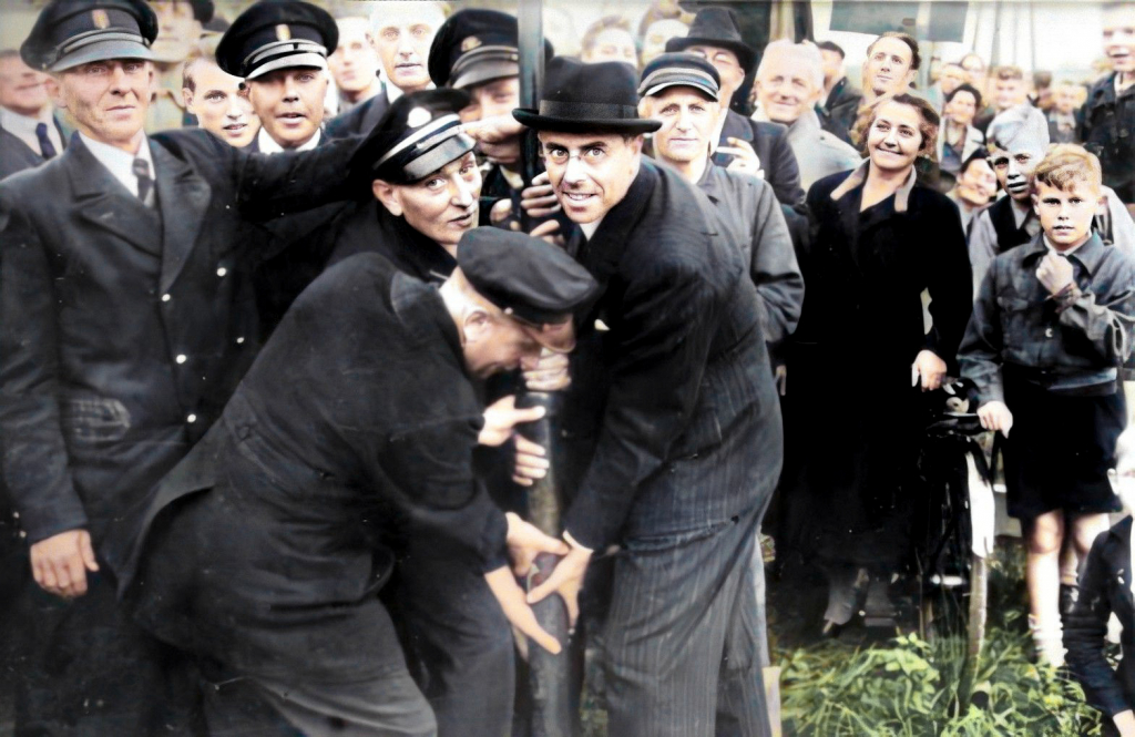 1946-laatste tolbord bij de Haastrechtse-SAMH