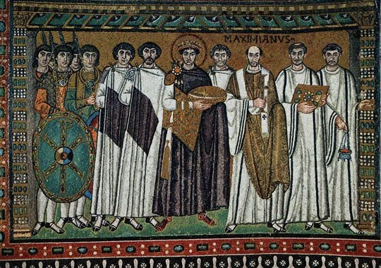 Ravenna. Keizer Justinianus