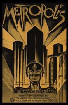 Filmposter Metropolis (1927).