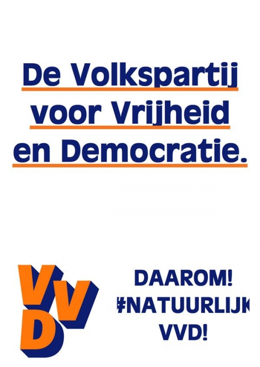 De VVD is een politieke partij