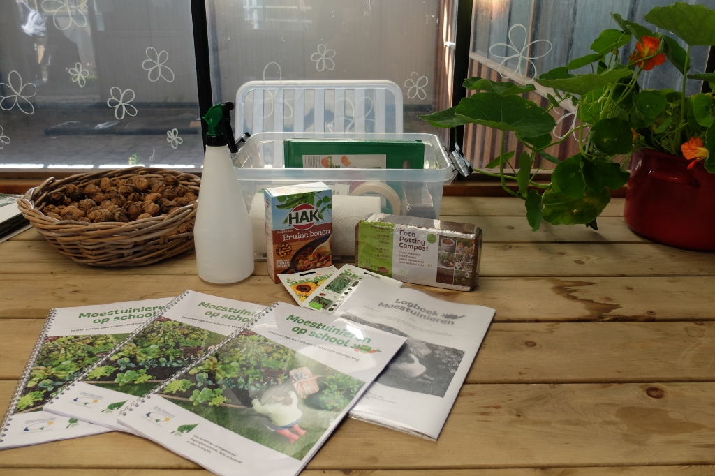 De moestuinlesbox