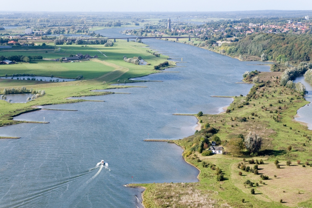 Nederrijn, een rivier in Nederland
