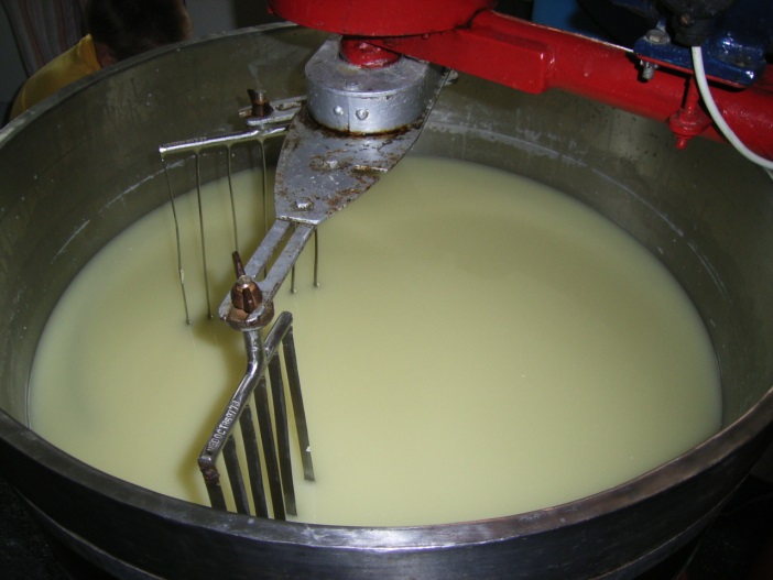 Kaas maken machinaal