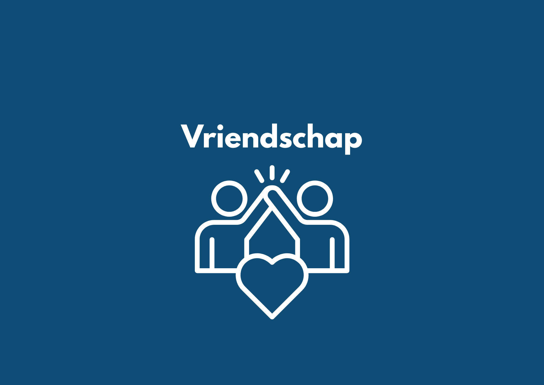 Vriendschap