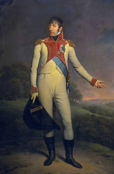 Lodewijk Napoleon Bonaparte, door Charles Howard Hodges, publiek domein
