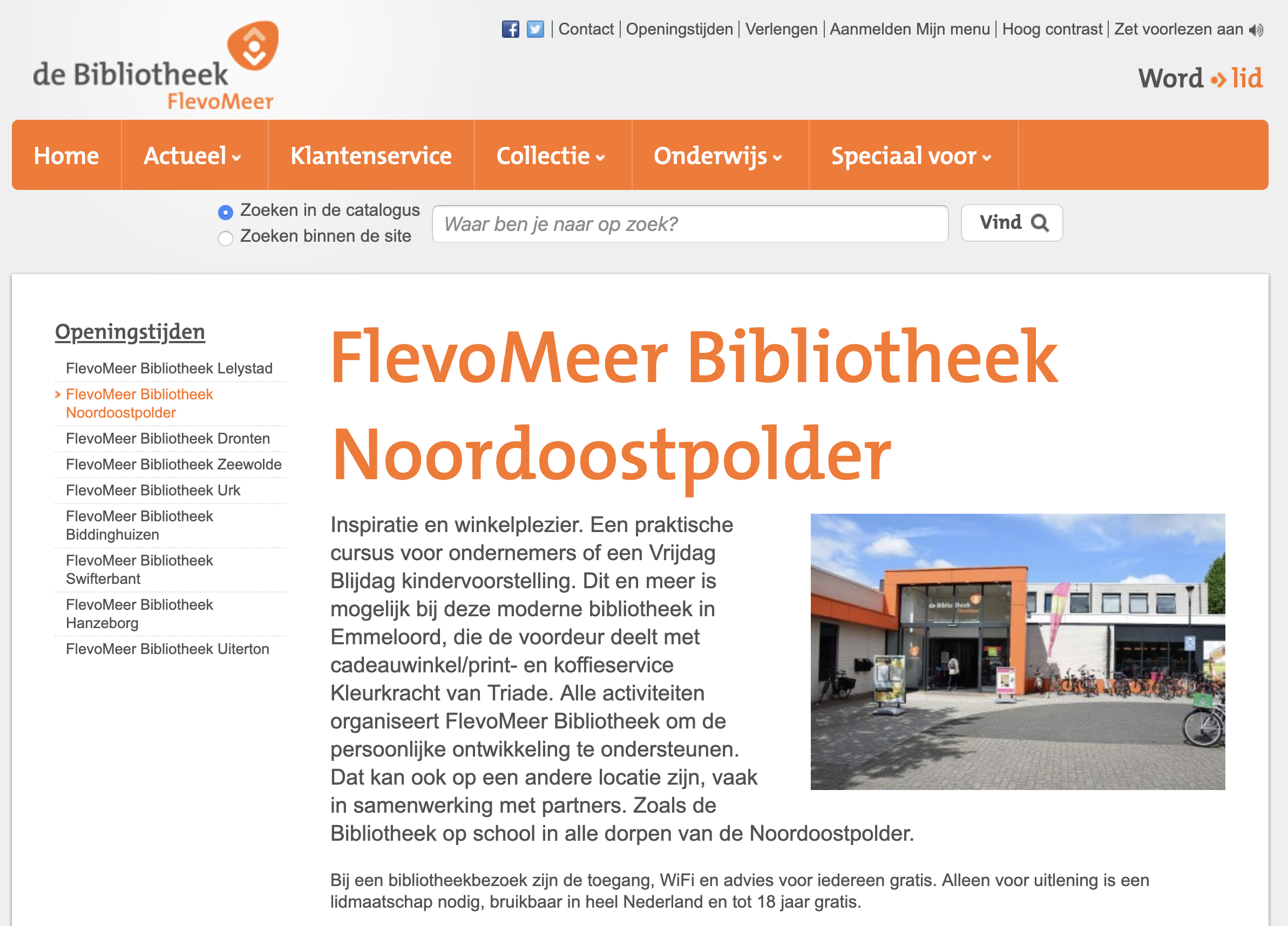 Flevomeer Bibliotheek