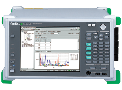 Voorbeeld van een data-analyser