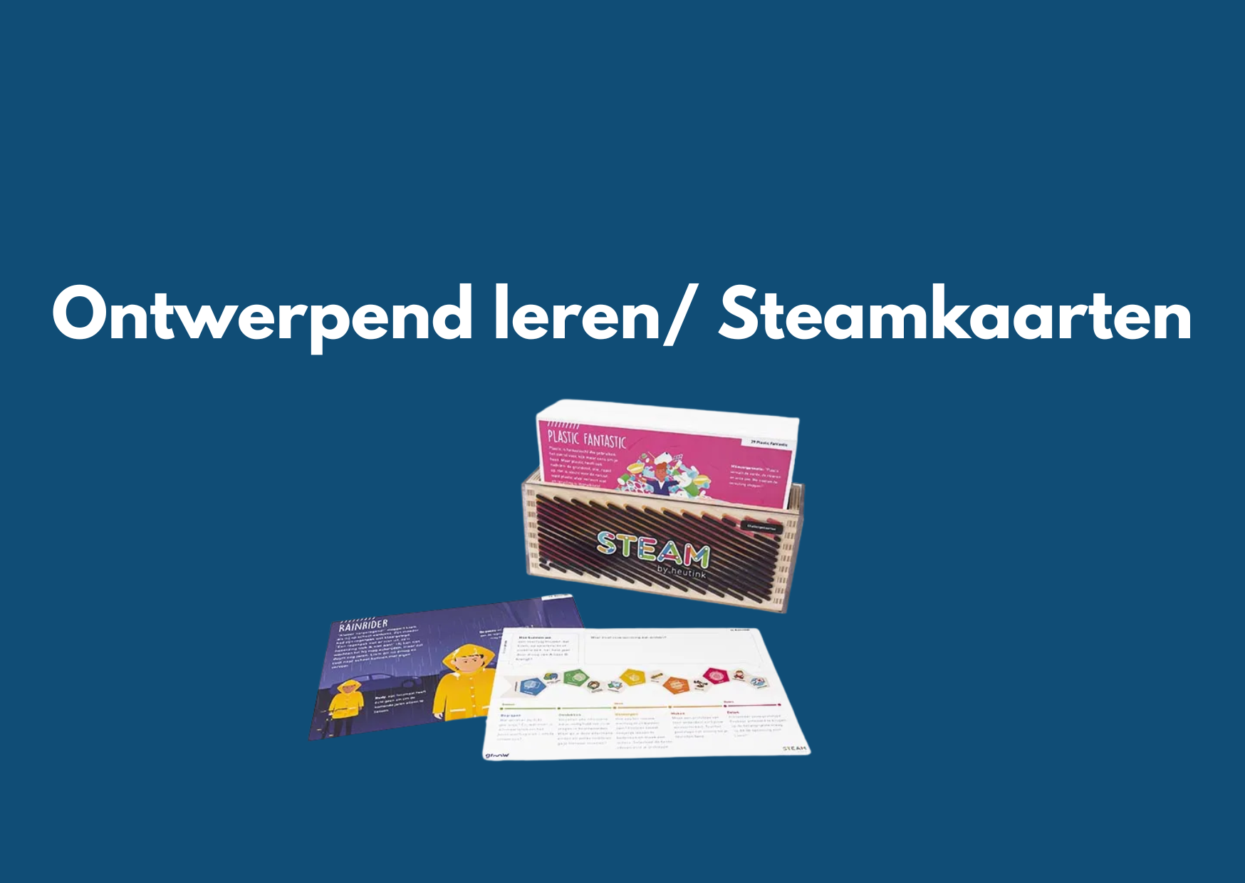 Ontwerpend leren/ Steamkaarten