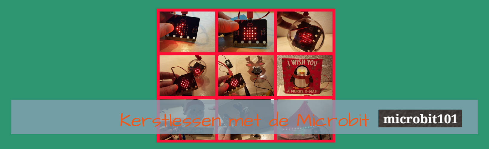Kerstlessen met de Microbot
