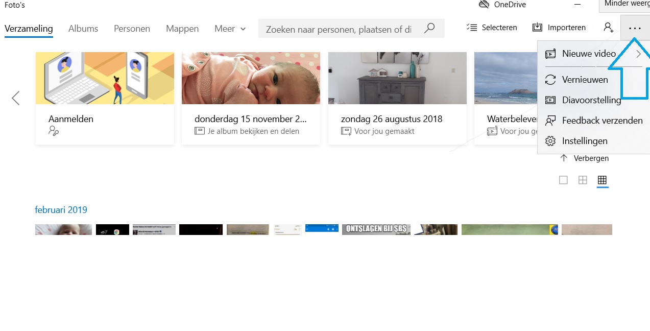 Video maken met Microsoft foto's.