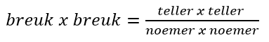 Breuken  vermenigvuldigen