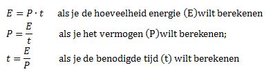 Voorbeeld ombouwen standaard formule