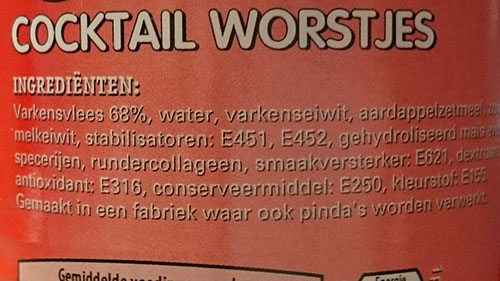 Cocktail Worstjes