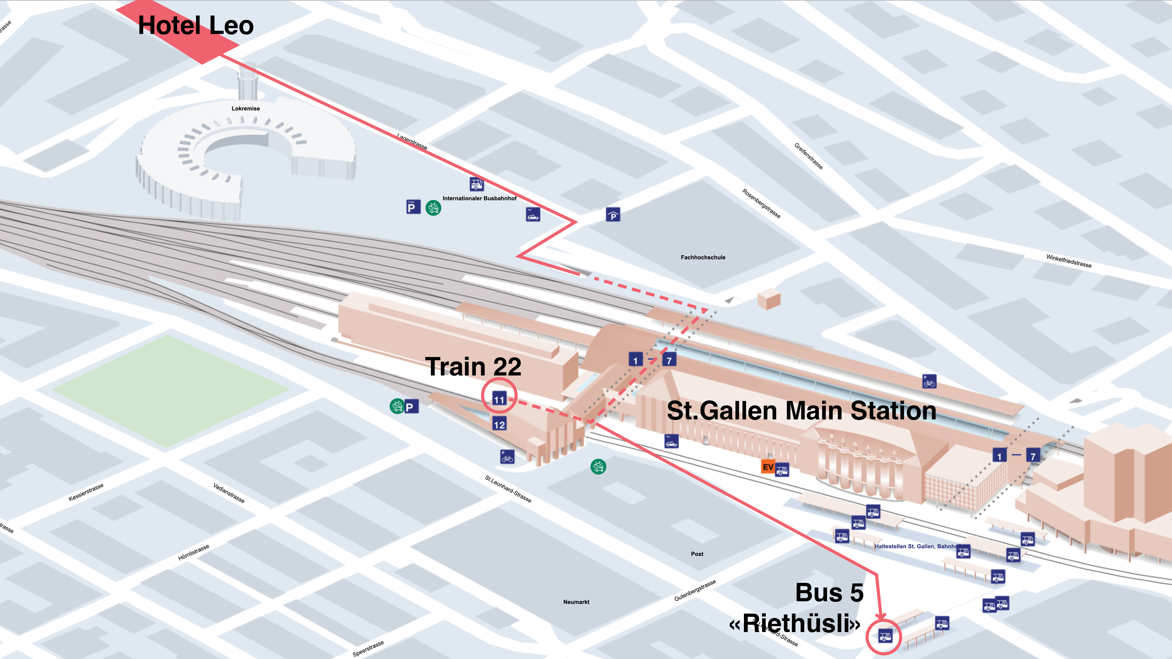 St.Gallen main station