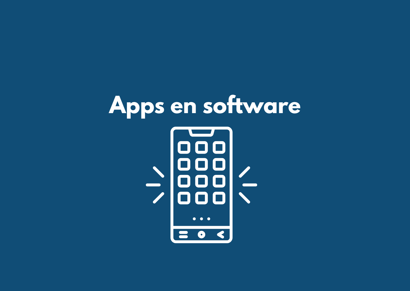 Apps en software