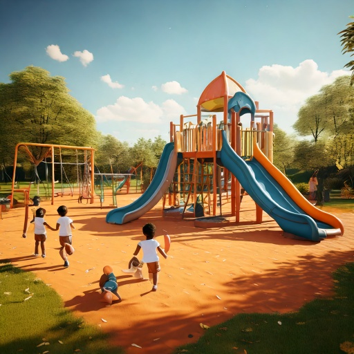 AI-generated playground