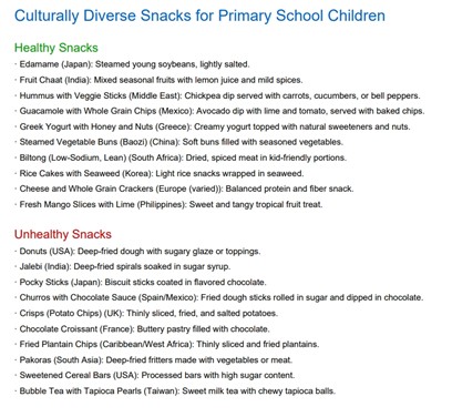 cultural food