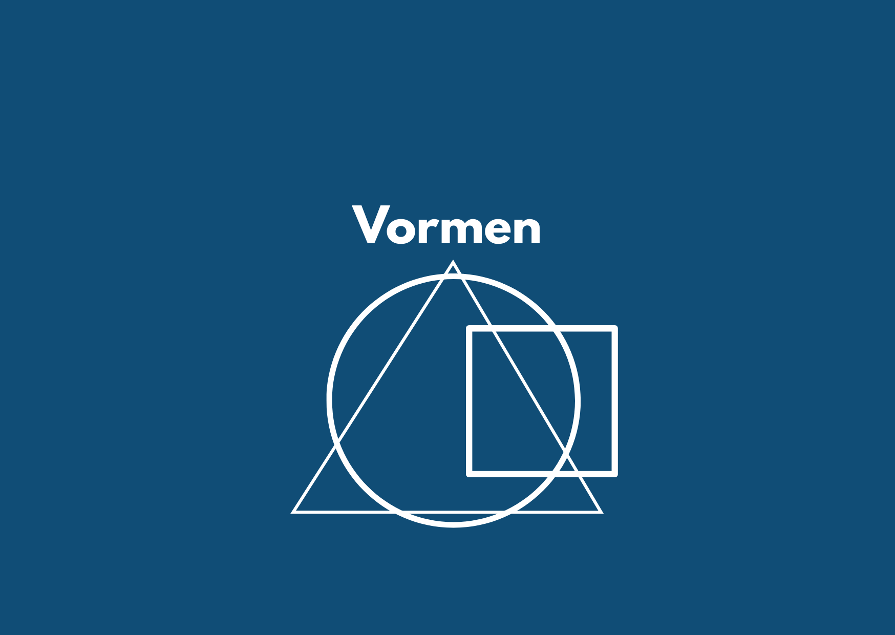 Vormen