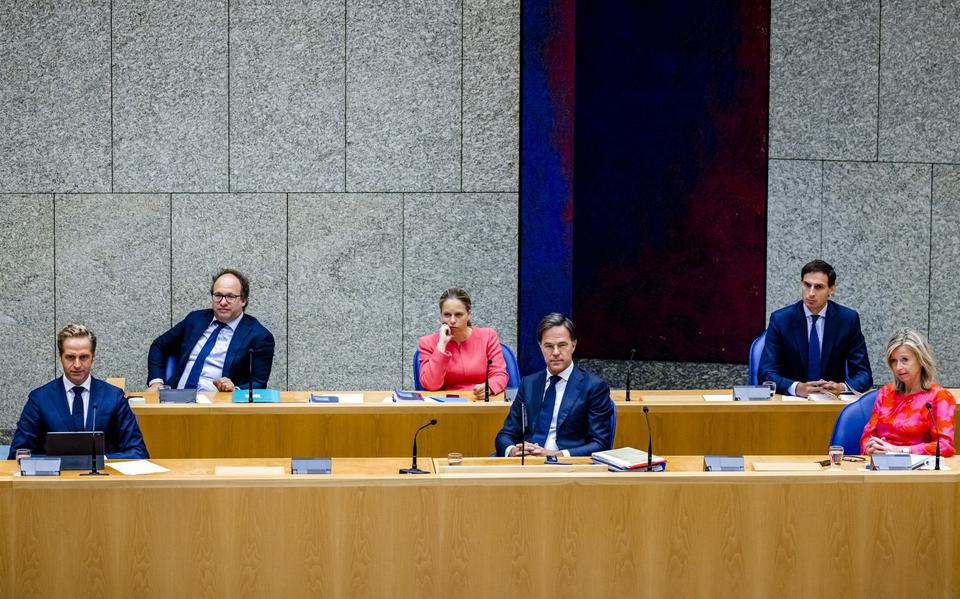 Deel van het kabinet in het zogenoemde vak K